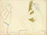 Lot 262 - After Pablo Picasso
'ADMIRATION'
Lithograph printed in colours