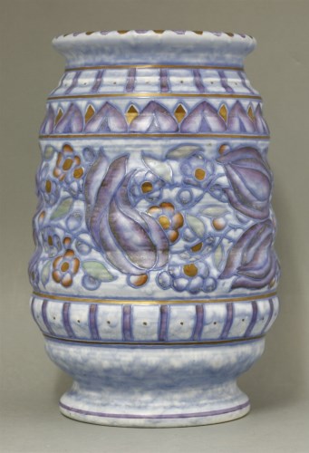 Lot 95 - A Crown Ducal vase
