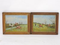 Lot 440 - Philip Henry Rideout (1860-1920)
HUNTING SCENES
Both signed