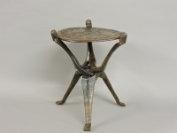 Lot 541 - An African hardwood table