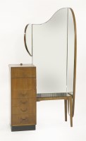 Lot 498 - A teak dressing table