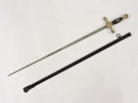 Lot 238A - A Masonic sword