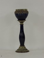 Lot 484 - A Royal Doulton stone ware jardinière