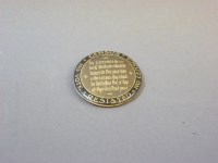 Lot 85 - A 'Census Resisted' badge