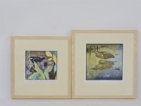 Lot 336 - Robert Greenhalf  (b.1950)
MOORHEN FAMILY; BITTERN
Two