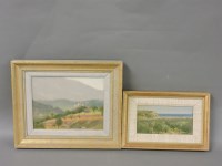 Lot 301 - Anna Horby (1914-1996)
'BRITISH NEAR VIEUSSON FRANCE'; 'RHODES'
Two