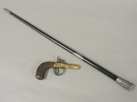 Lot 54 - A silver mounted ebonised conductor's baton