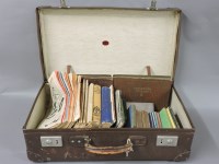 Lot 161 - A suitcase of books