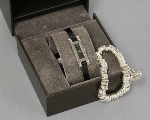 Lot 32 - A sterling silver Links of London 'sweetie' bracelet