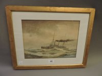 Lot 297 - HMS BLAKE AT SPEED
Unsigned