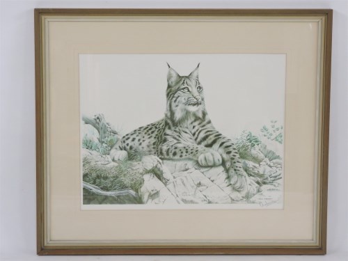 Lot 331 - Eric Tenney
A MOUNTAIN CAT
Signed in pencil