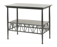 Lot 76 - An Aesthetic ebonised side table
