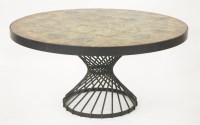 Lot 437 - A tile top table