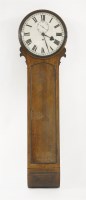 Lot 352 - A mahogany wall clock