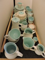 Lot 194 - A collection of Poole pottery dinner and tea wares