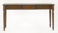 Lot 515 - A mahogany serving table