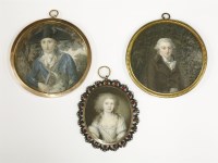 Lot 143 - A portrait miniature (French