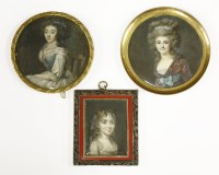 Lot 144 - A portrait miniature (French