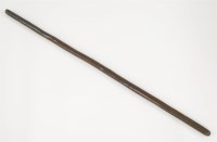 Lot 211 - A Fijian priest staff