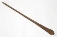 Lot 218 - A Solomon Islands' paddle club