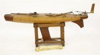 Lot 149 - An Edwardian pond yacht