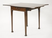 Lot 457 - A George III mahogany inlaid Pembroke table