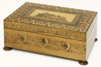 Lot 118 - A Tunbridge ware workbox