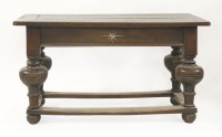 Lot 426 - A Flemish oak centre table
17th century