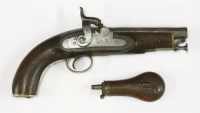 Lot 240 - A percussion coastguard pistol