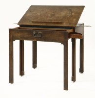 Lot 523 - A George III mahogany architect's table