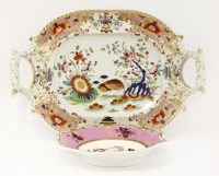Lot 35 - A Chamberlain's Worcester two-handled Dish