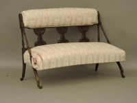 Lot 458 - An Arts and Crafts style window seat