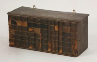 Lot 419 - An oak wall-mounted cupboard