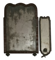 Lot 428 - A George I walnut wall mirror