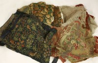 Lot 1162 - A quantity of 18th century and later flat weave tapestry and needlepoint panels