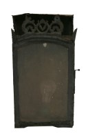 Lot 1166 - A Georgian pressed sheet metal exterior light