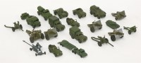 Lot 41 - A collection of die-cast military vehicles