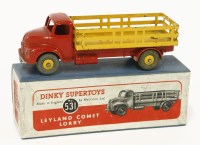 Lot 49 - A Dinky Toys (531) Leyland Comet lorry