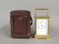 Lot 302 - A Dent of London carriage clock