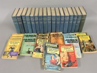 Lot 355 - Seventeen James Bond first edition paperbacks