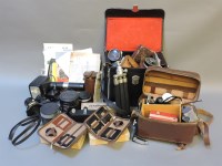 Lot 262 - A quantity of various camera lens and accessories