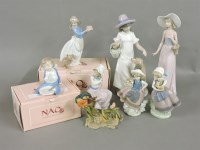 Lot 406 - A large quantity of Nao porcelain figurines