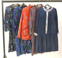 Lot 441 - A collection of 1950s and later vintage dresses