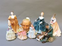 Lot 389 - Eight various Royal Doulton figures