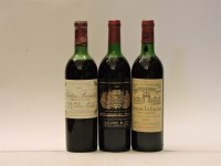 Lot 224 - Assorted Red Bordeaux to include one bottle each: Château Palmer