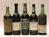 Lot 75 - Assorted Port to include: Niepoort 20 Year Old