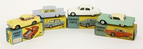 Lot 93 - Corgi toys: (208) Jaguar 2.4 litre saloon