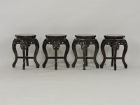 Lot 435 - Four vase stands