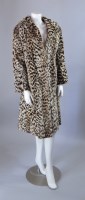 Lot 307 - An ocelot mid-length fur coat