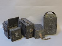 Lot 316 - A Beck Frena falling plate camera c1892